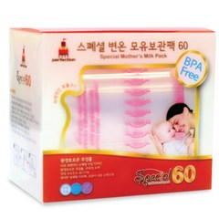 퍼펙션 스페셜 변온 모유 저장팩 250ml, 60매, 1개