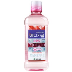 메디가글 순한맛 구강청결제 복숭아향, 750ml, 1개