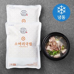 푸드얍 삼청동뚝배기 소머리국밥 (냉동), 600g, 2팩