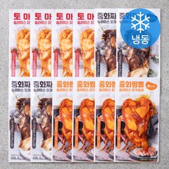 햇살닭 소스 슬라이스 닭가슴살 3종 x 4p (냉동), 1200g, 1세트