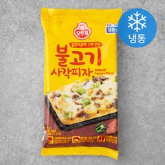 오뚜기 불고기 사각피자 (냉동), 96g, 1개