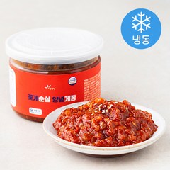 초록햇살 꽃게 순살 양념게장 (냉동), 1개, 250g