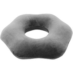 엠케이 임산부 도넛 메모리폼 양면 회음부 산모방석, 그레이, 1개