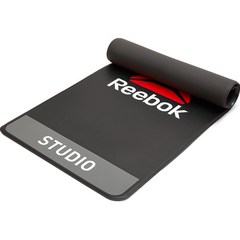 리복 스튜디오 요가매트 10mm RSYG-16021BK, 블랙