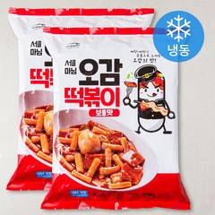 서울마님 오감 떡볶이 보통맛 (냉동), 590g, 2개