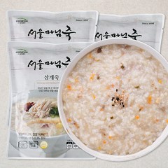 서울마님 삼계죽, 300g, 3개