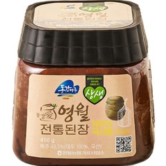 영월농협 영월 전통 된장, 450g, 1개