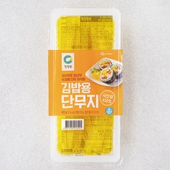 청정원 우리가족 김밥용 단무지, 400g, 1개