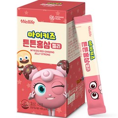 대상웰라이프 마이키즈 튼튼홍삼 젤리, 400g, 1개