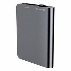 디큐브 초소형 슬림 노이즈 캔슬링 녹음기 4GB, Slim-Recorder, 블랙