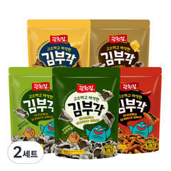 광천김 고소하고 바삭한 김부각 50g x 5종 세트, 2세트