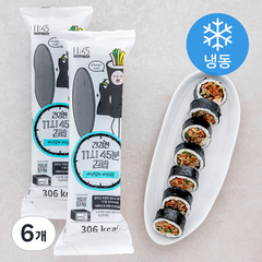 11시45분 버섯잡채 비건 김밥 (냉동), 220g, 6개