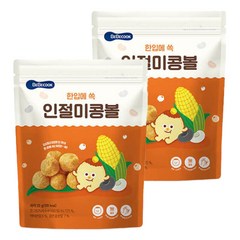 베베쿡 한입에 쏙 인절미 콩볼, 인절미맛, 25g, 2개