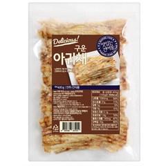 해맑은푸드 구운아귀채, 400g, 1개