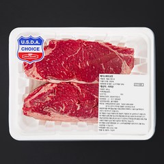 미국산 채끝 메가 스테이크용 (냉장), 900g, 1개