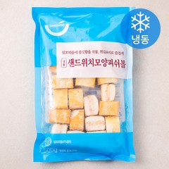 세미원 샌드위치모양 피쉬볼 (냉동), 500g, 1개