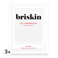 브리스킨 리얼 핏 세컨드스킨 마스크팩 SOS 트러블케어, 1개입, 3개