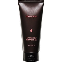 모레모 미라클 2X 단백질 헤어팩 극손상 트리트먼트, 180ml, 1개