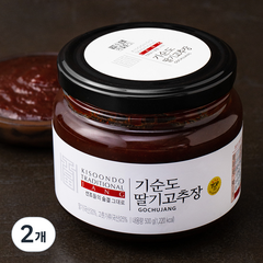 기순도 딸기고추장, 500g, 2개