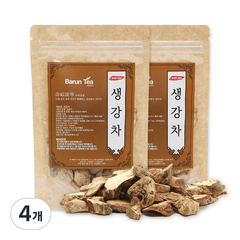 바른티 국내산 생강차, 50g, 4개