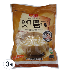 청은 엿기름가루 혼합, 1kg, 3개