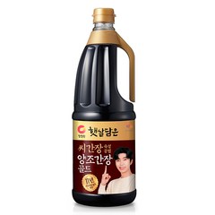 대상 청정원 씨간장 숙성 양조간장 골드, 1개, 1.7L