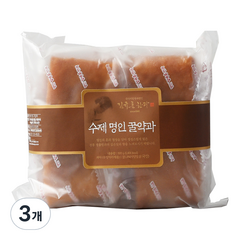 김규흔 한과 수제 명인 꿀약과, 320g, 3개