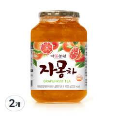 다농원 자몽차, 1kg, 1개입, 2개