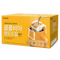 맥널티 콜롬비아 핸드드립 블렌드 드립백커피, 8g, 24개입, 1개