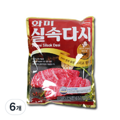 화미 쇠고기 실속다시, 2kg, 6개