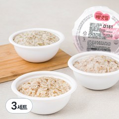 배냇밀 후기 9~10개월 이유식 B세트, 한우가득애호박죽 + 한우가득미역죽 + 한우가득찹쌀비트죽, 3세트
