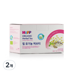 힙 유기농 허브티, 1.5g, 20개입, 2개