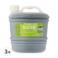 몽고간장 순간장, 4.5L, 3개