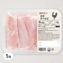 곰곰 닭가슴살 (냉장), 1kg, 1개