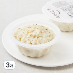 베이비본죽 고구마 삼색 진밥 완료기, 200g, 3개
