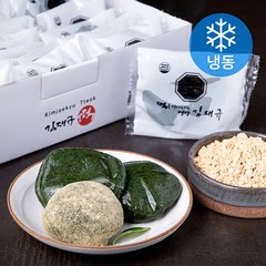 김재규우리떡연구소 명장 제주 쑥인절미 32개입 (냉동), 2240g, 1개