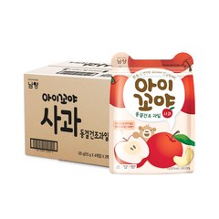 남양유업 아이꼬야 동결건조 과일칩, 8개, 15g