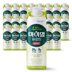 대상웰라이프 마이밀 퓨로틴 초코맛, 250ml, 24개