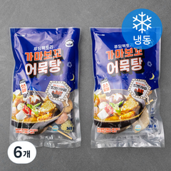 푸딩팩토리 가마보꼬 어묵탕 (냉동), 340g, 6개