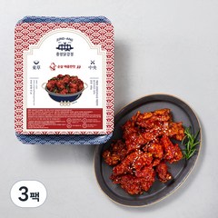 중앙닭강정 순살 매콤한맛, 600g, 3팩