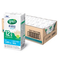 셀렉스 프로틴 로우슈거 음료, 190ml, 24개