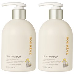 쏭레브 키즈 샴푸 2 in 1 달콤한 사탕향, 300ml, 2개