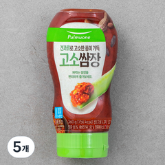 풀무원 튜브형 고소쌈장, 360g, 5개