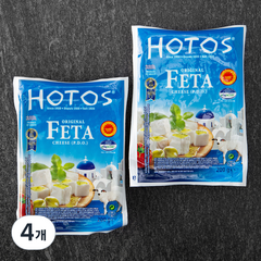 호토스 페타 치즈, 200g, 4개