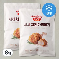 사세 치킨 가라아게 (냉동), 500g, 8개