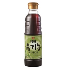 샘표 유기농 간장, 500ml, 1개