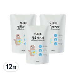 마이비 자연품은 유아 얼룩제거제 리필 300ml, 12개