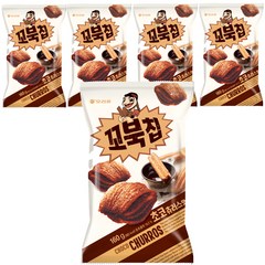 오리온 꼬북칩 초코츄러스 맛, 160g, 5개