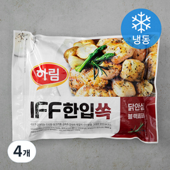 하림 IFF 한입쏙 닭안심 블랙페퍼 (냉동), 800g, 4개