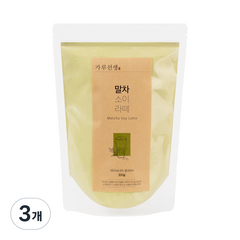 가루선생 말차 소이 라떼 가루, 300g, 3개